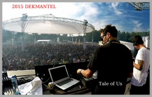 Carmine Conte en Matteo Milleri van de DJ group Tale Of Us tijdens Dekmantel. Foto: Dekmantel
