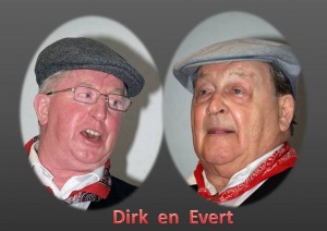 Dirk en Evert leiden café chantant